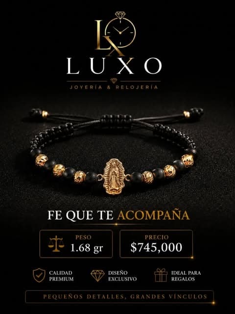 Pulsera Fe que te Acompaña