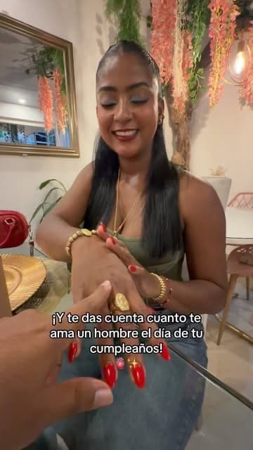 Reel de clienta LUXO: testimonio de cumpleaños